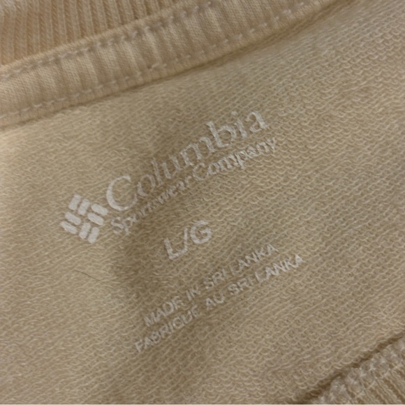 Columbia Women’s Spar Canyon Fleece “Wander” Sweatshirt Cream L - Picture 2 of 10